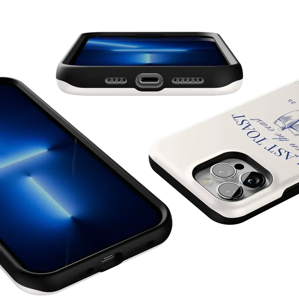 Last Toast | Off-White Coastal Bachelorette Case