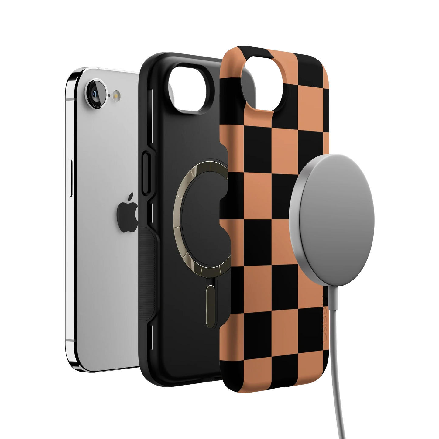 Fit Check | Black & Brown Checkerboard Case