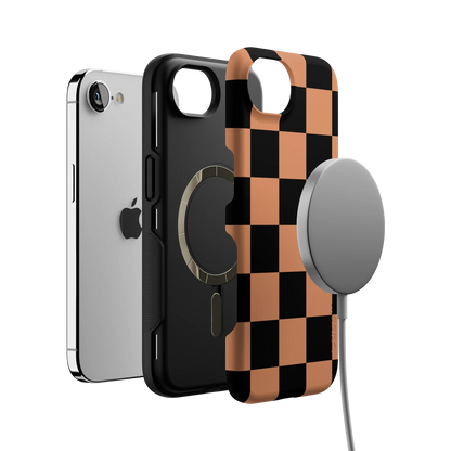 Fit Check | Black & Brown Checkerboard Case