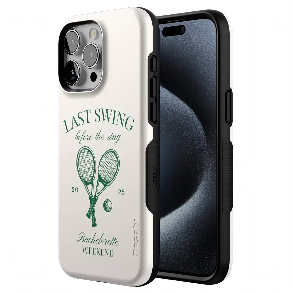 Last Swing | Off-White Bachelorette Case