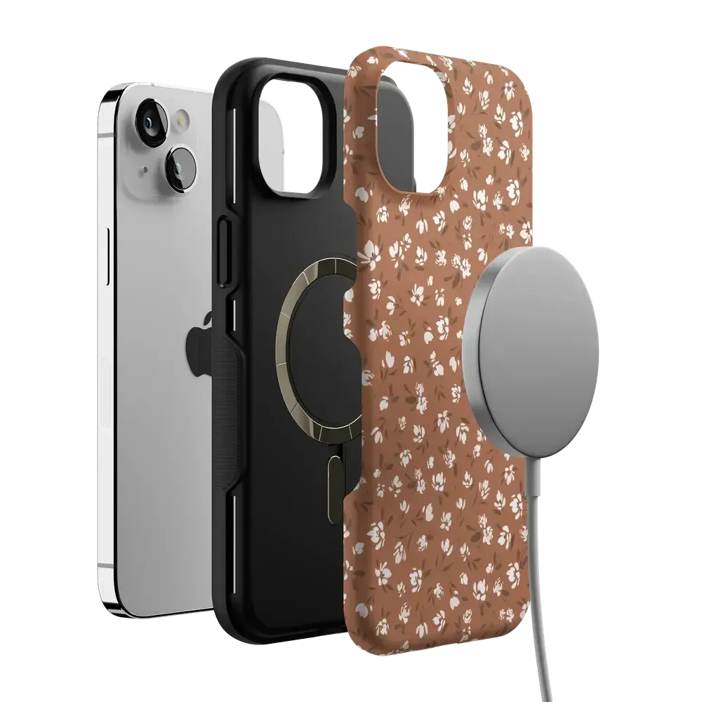 Mocha Meadow | Tiny Flowers Case