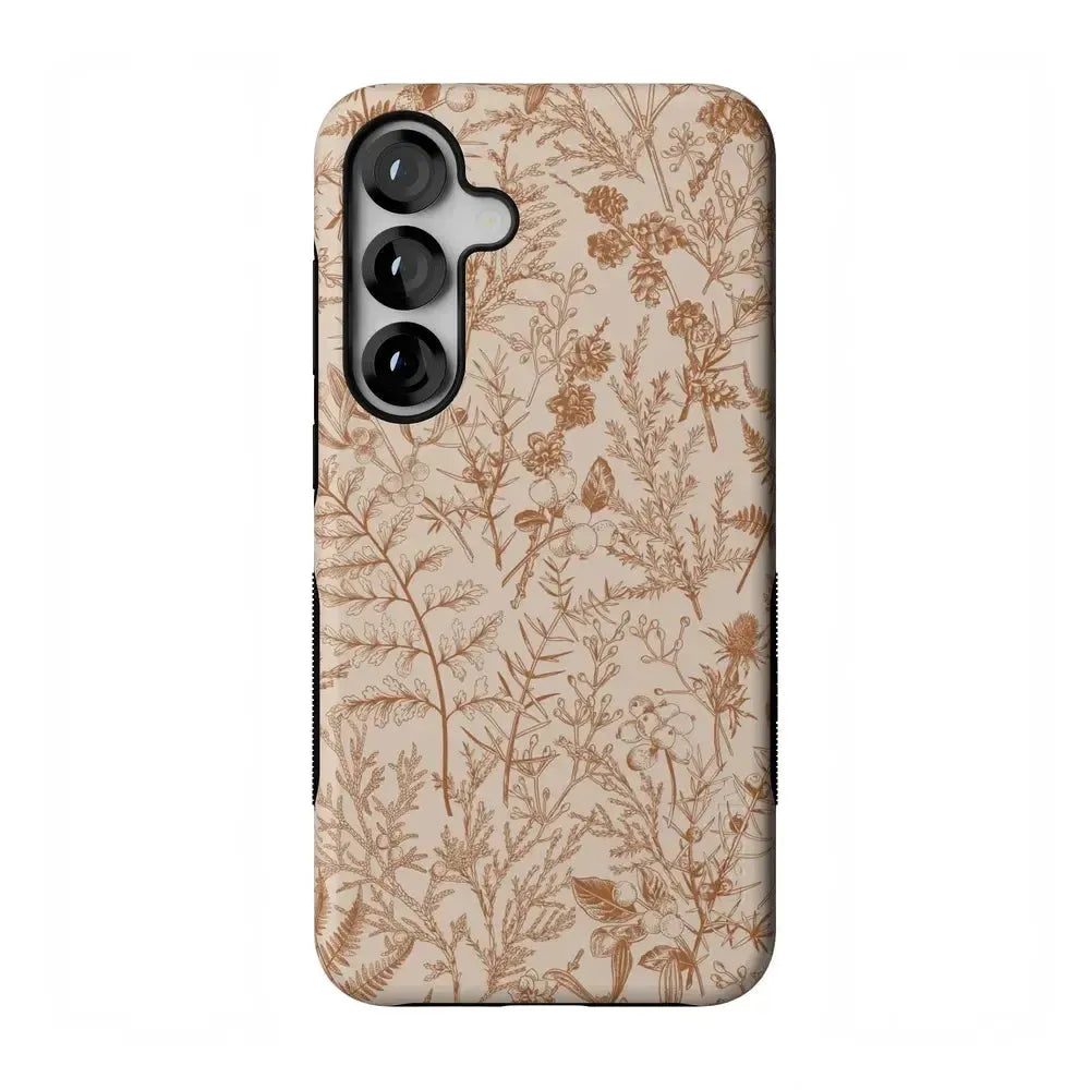 Beige Garden | Neutral Floral Case