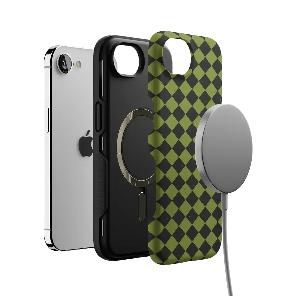 Wicked Hex | Green Checkered Case