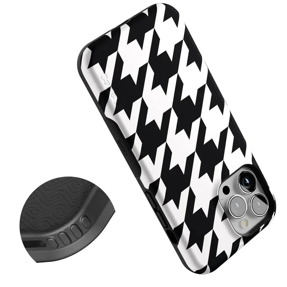 Houndstooth | High Contrast Design Case