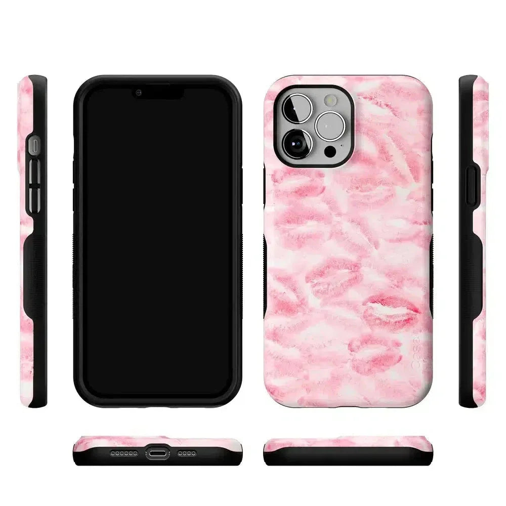 Sealed with a Kiss | Pink Lipstick Case