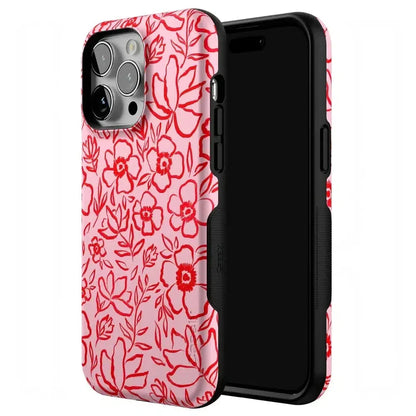 Blush Garden | Floral Doodle Case