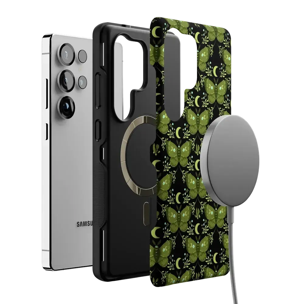 Mystic Moths | Green Twilight Case