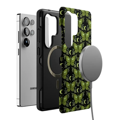 Mystic Moths | Green Twilight Case