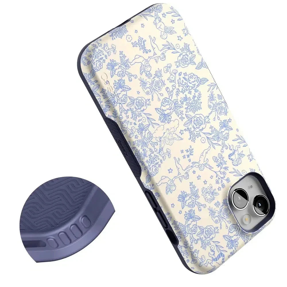 Cupid's Canvas | Periwinkle Floral Case