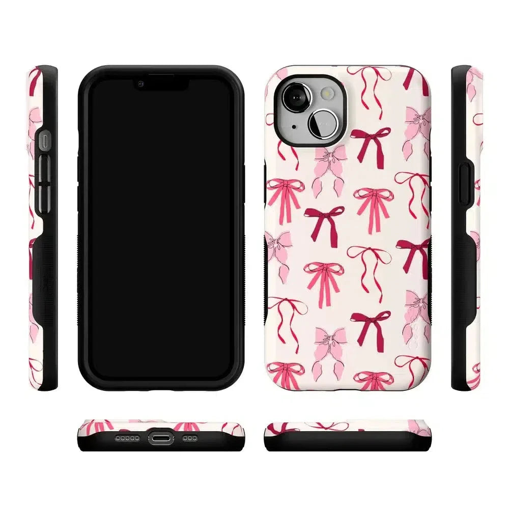 Lover Girlie | Pink Bows iPhone Case