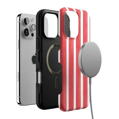 East Coast Summer | Red Stripes Case