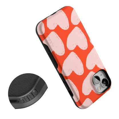 Love You More | Heart Doodle Case