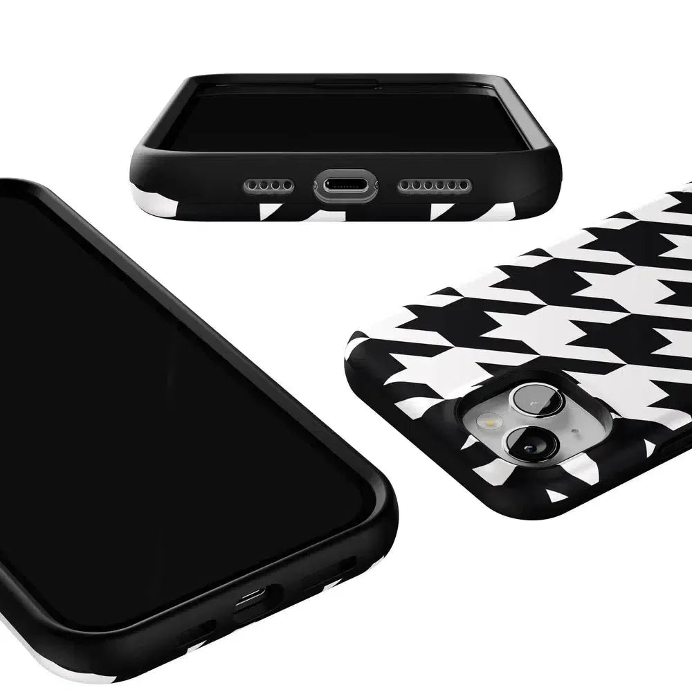 Houndstooth | High Contrast Design Case