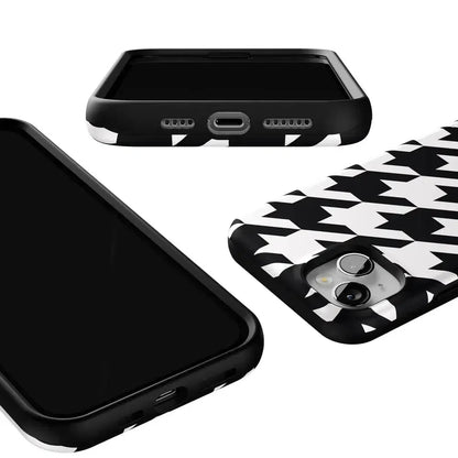 Houndstooth | High Contrast Design Case