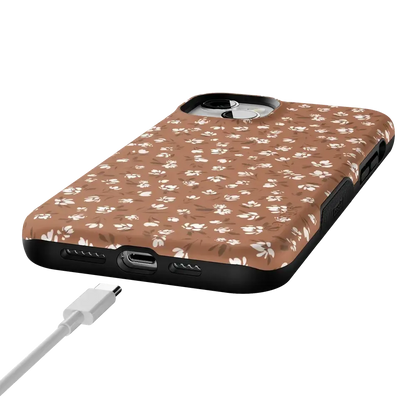 Mocha Meadow | Tiny Flowers Case