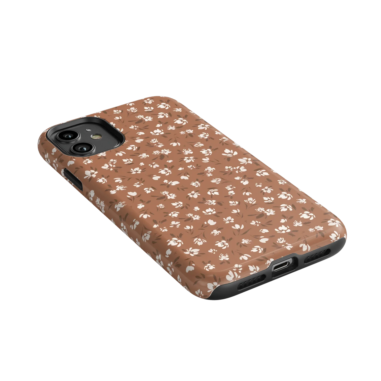 Mocha Meadow | Tiny Flowers Case