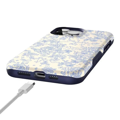 Cupid's Canvas | Periwinkle Floral Case