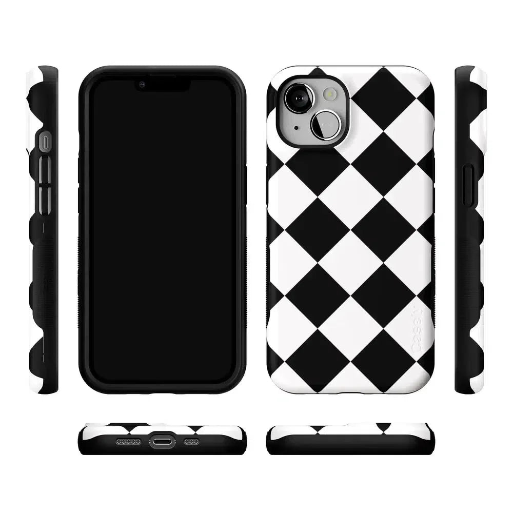 Black Checkerboard | High Contrast Design Case