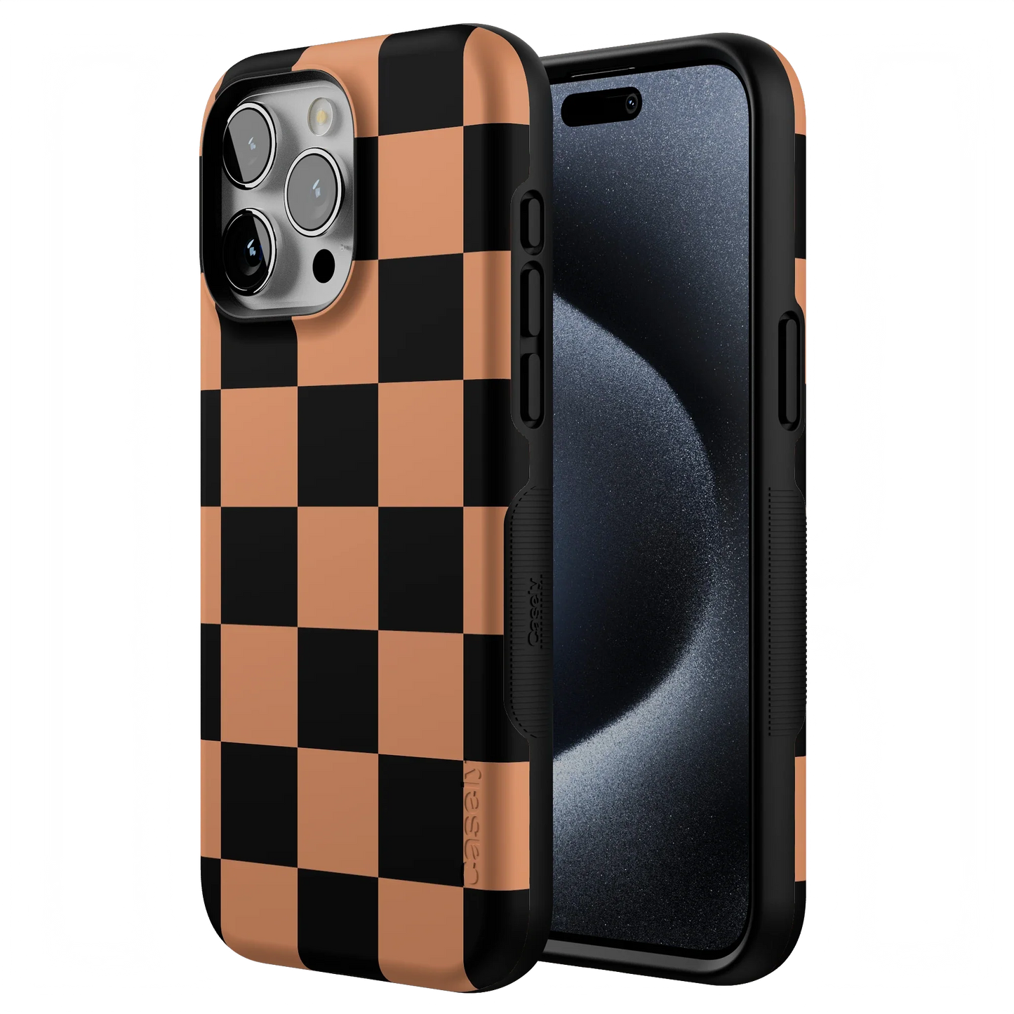 Fit Check | Black & Brown Checkerboard Case