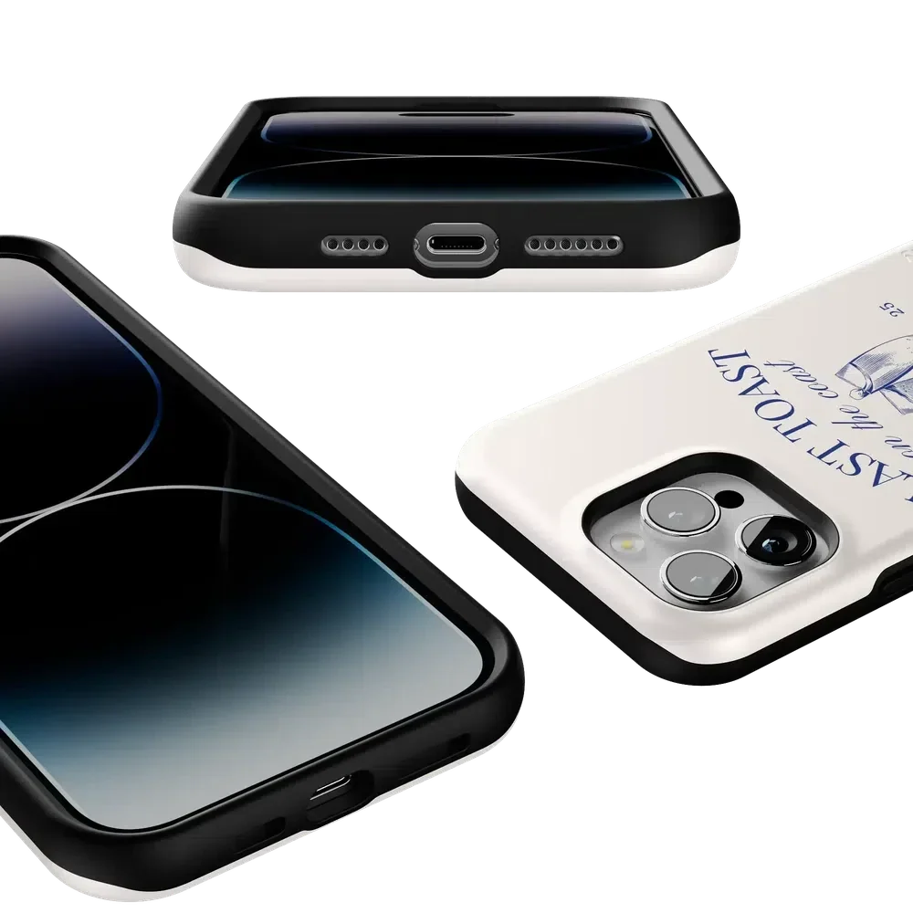 Last Toast | Off-White Coastal Bachelorette Case