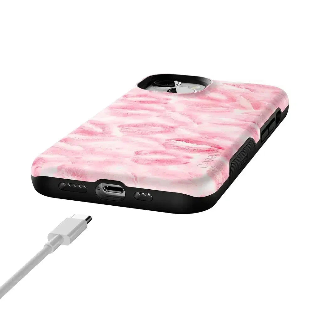 Sealed with a Kiss | Pink Lipstick Case