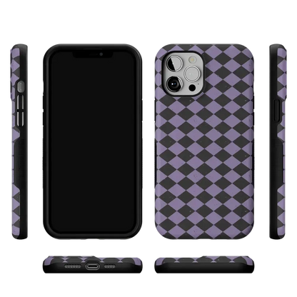 Midnight Hex | Purple Checkered Case