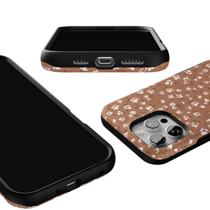 Mocha Meadow | Tiny Flowers Case