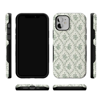 Sage Tapestry | Floral Vines Case