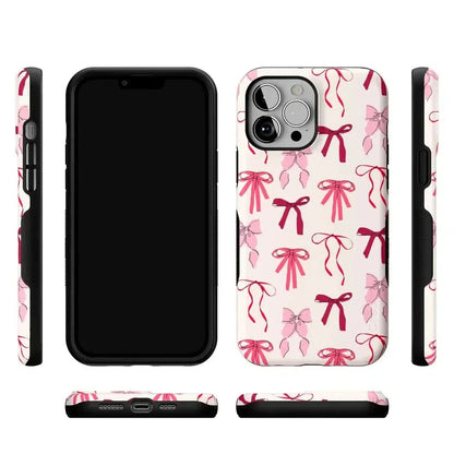 Lover Girlie | Pink Bows iPhone Case