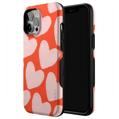 Love You More | Heart Doodle Case