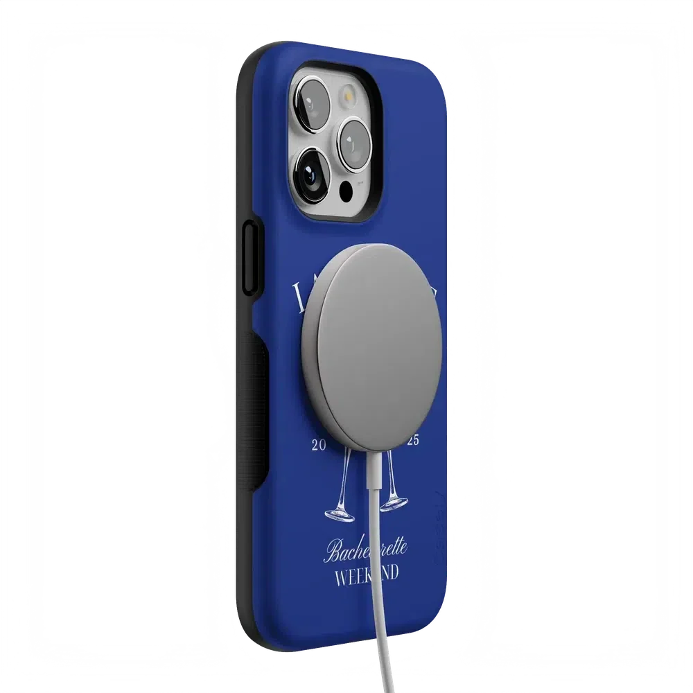 Last Toast | Blue Coastal Bachelorette Case