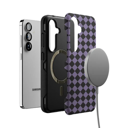 Midnight Hex | Purple Checkered Case