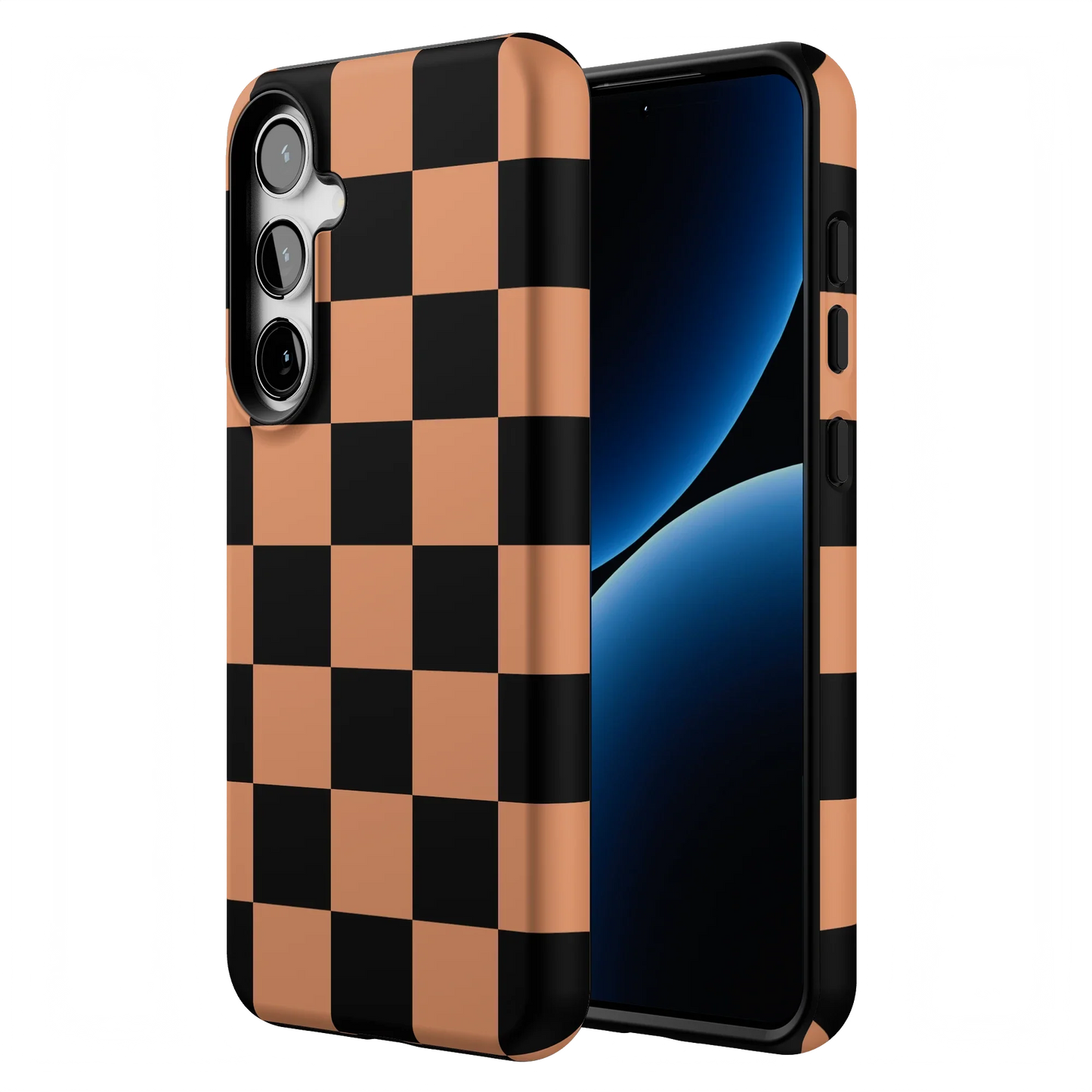 Fit Check | Black & Brown Checkerboard Case