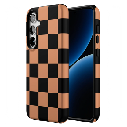 Fit Check | Black & Brown Checkerboard Case