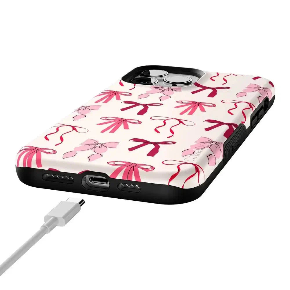 Lover Girlie | Pink Bows iPhone Case