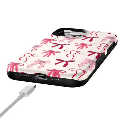 Lover Girlie | Pink Bows iPhone Case