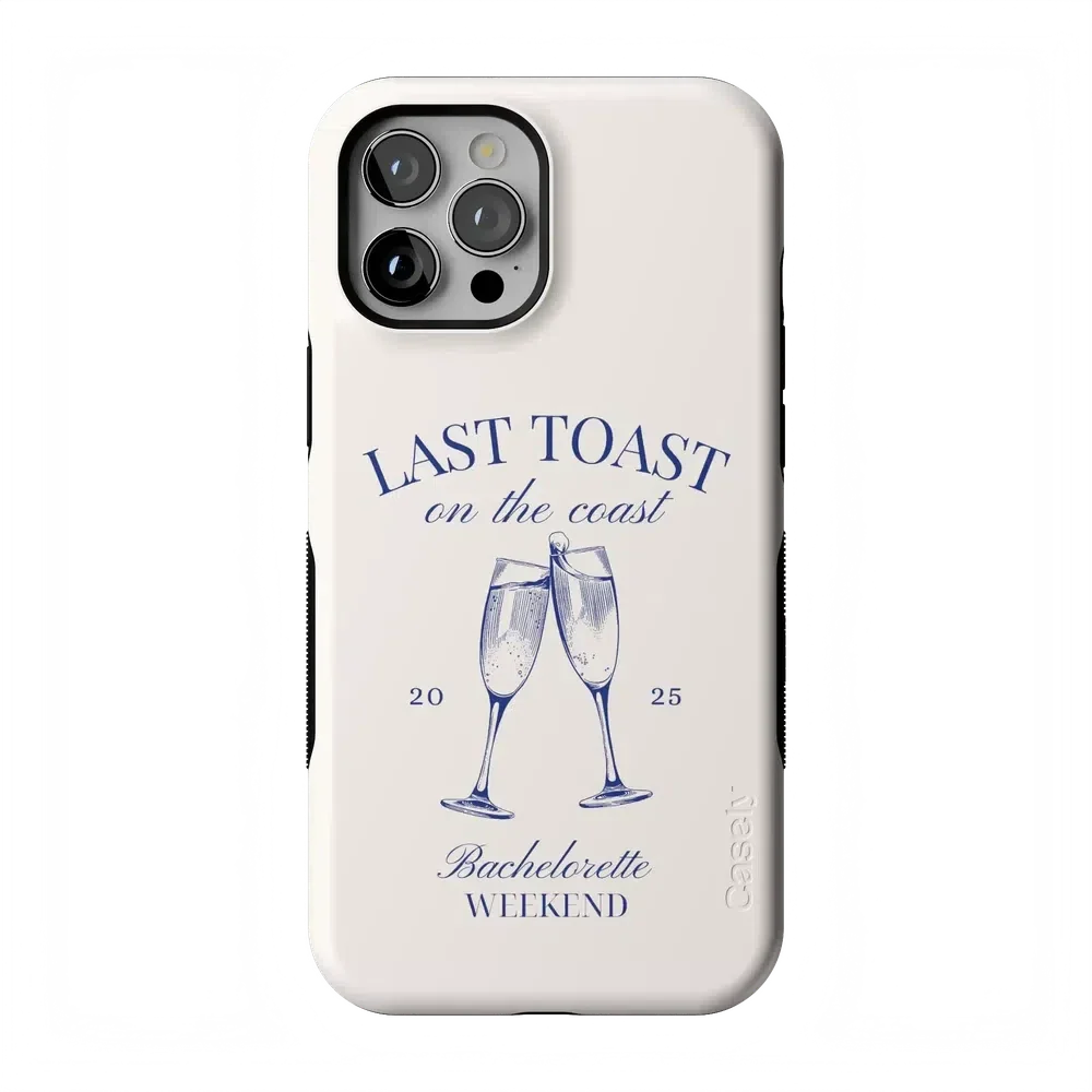 Last Toast | Off-White Coastal Bachelorette Case