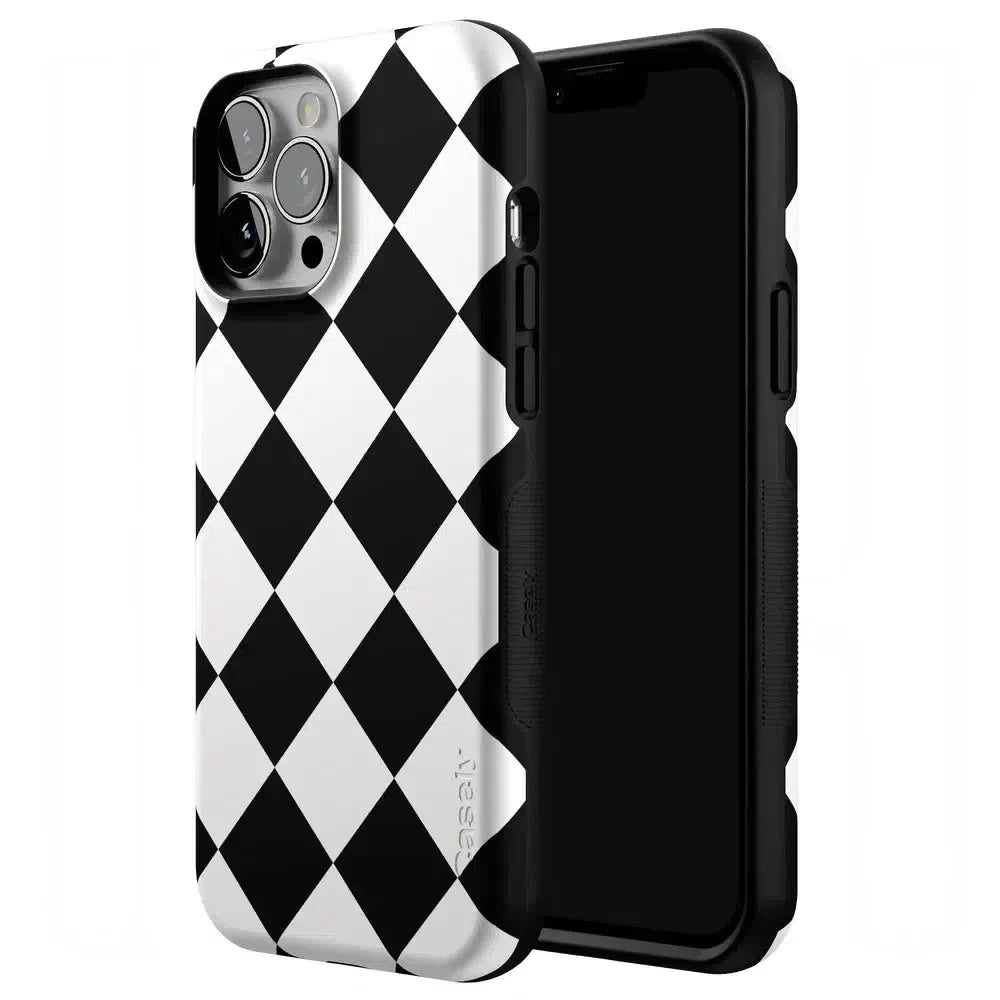 Black Checkerboard | High Contrast Design Case