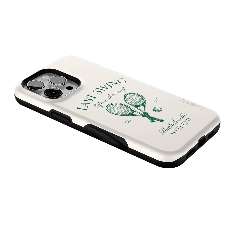 Last Swing | Off-White Bachelorette Case