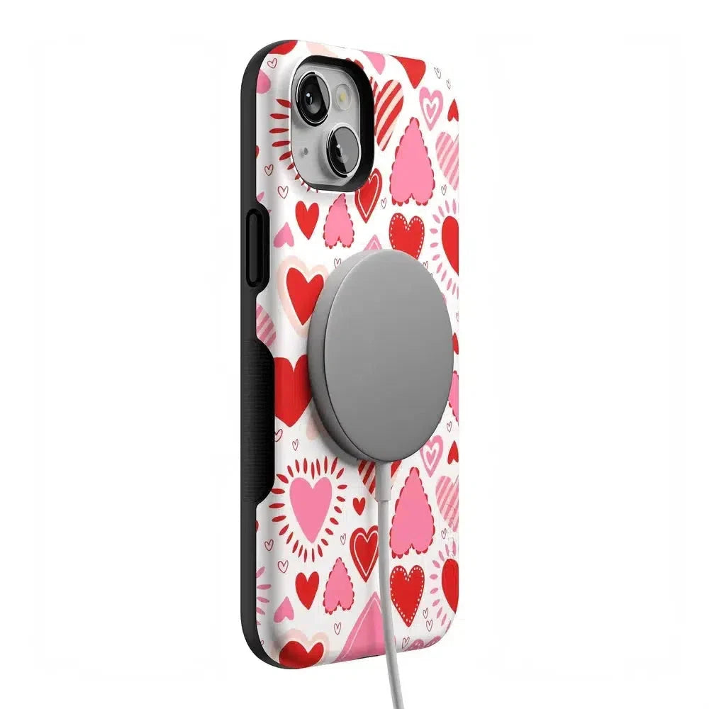 Love Struck | Heart Stickers Case