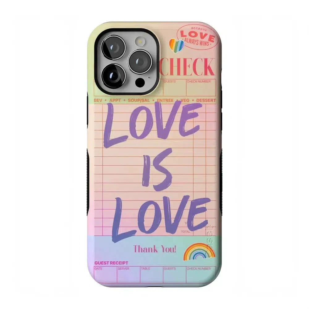 Love is Love | Guest Check Pride Case