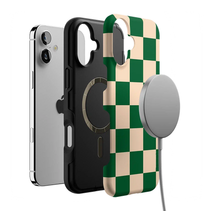Fit Check | Green Checkerboard Case