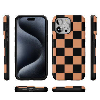 Fit Check | Black & Brown Checkerboard Case