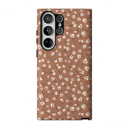 Mocha Meadow | Tiny Flowers Case