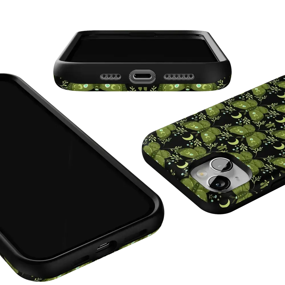 Mystic Moths | Green Twilight Case
