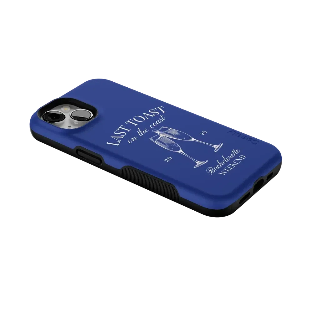 Last Toast | Blue Coastal Bachelorette Case