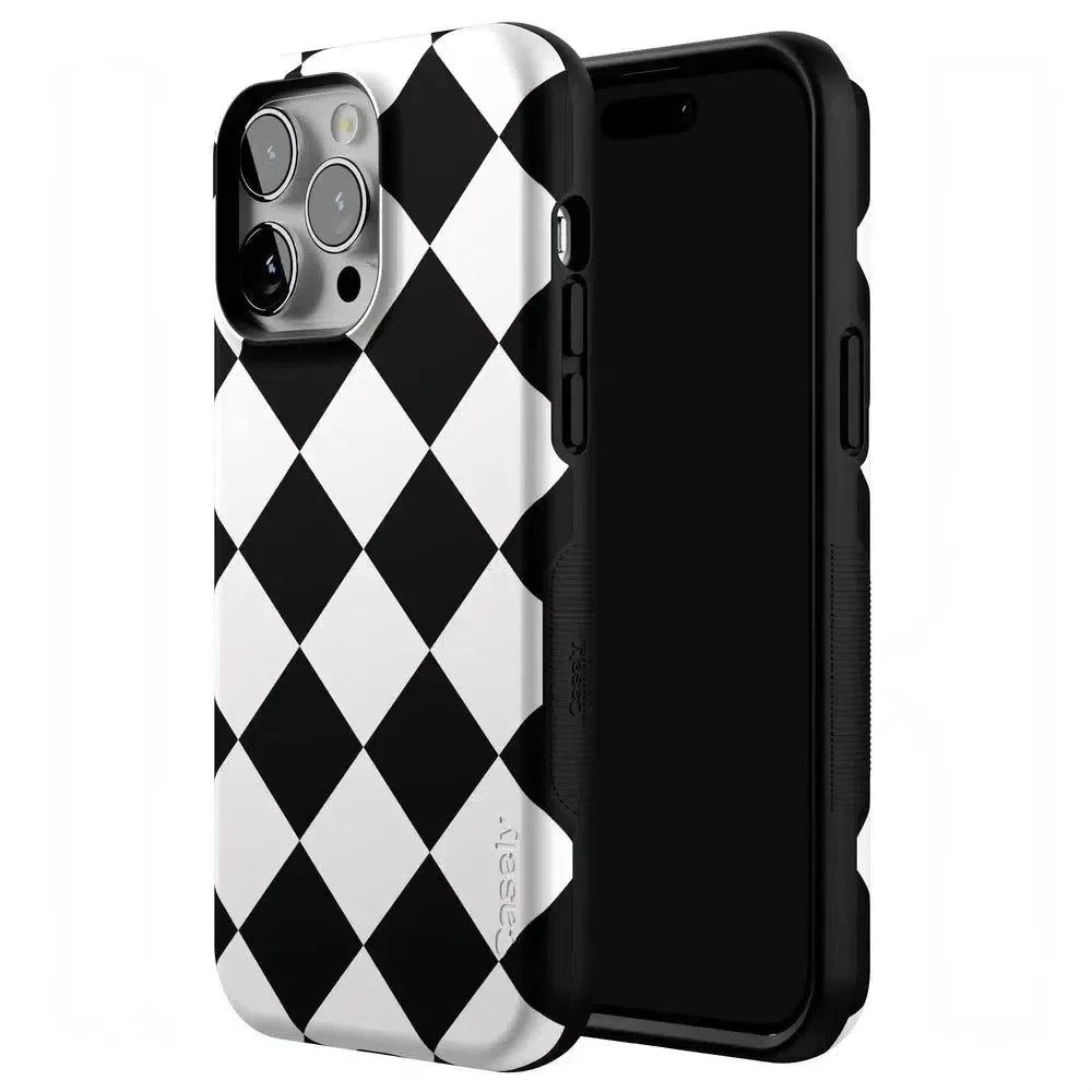 Black Checkerboard | High Contrast Design Case