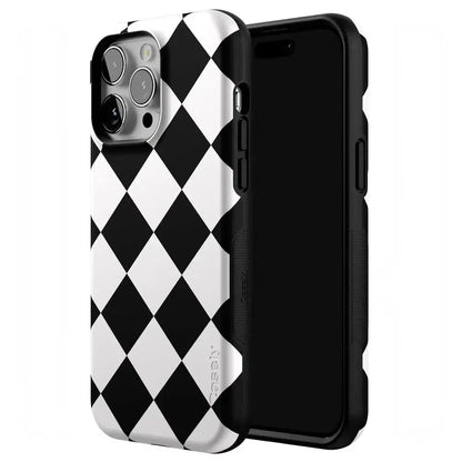 Black Checkerboard | High Contrast Design Case
