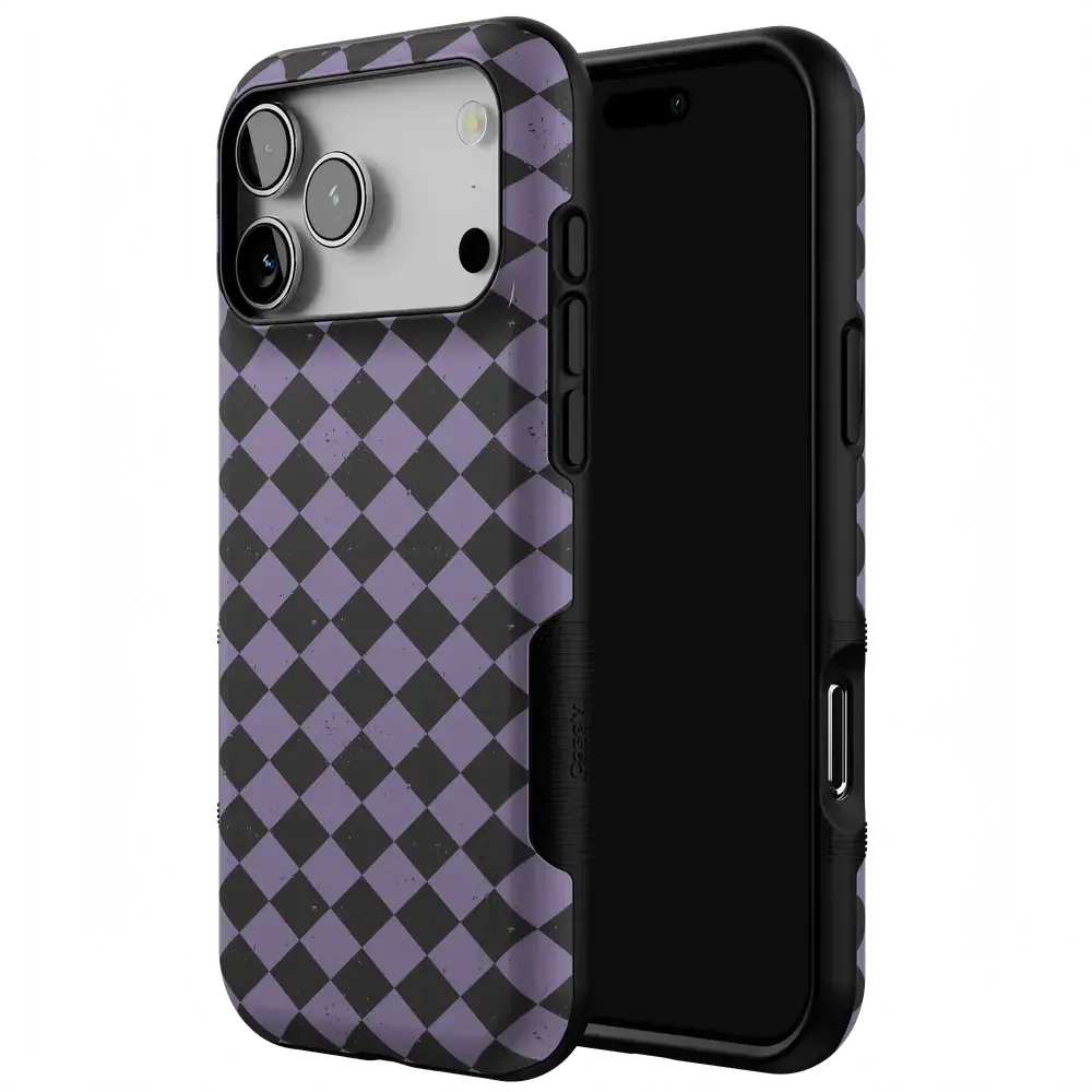 Midnight Hex | Purple Checkered Case