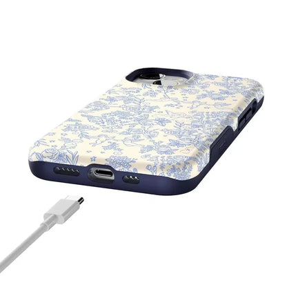 Cupid's Canvas | Periwinkle Floral Case